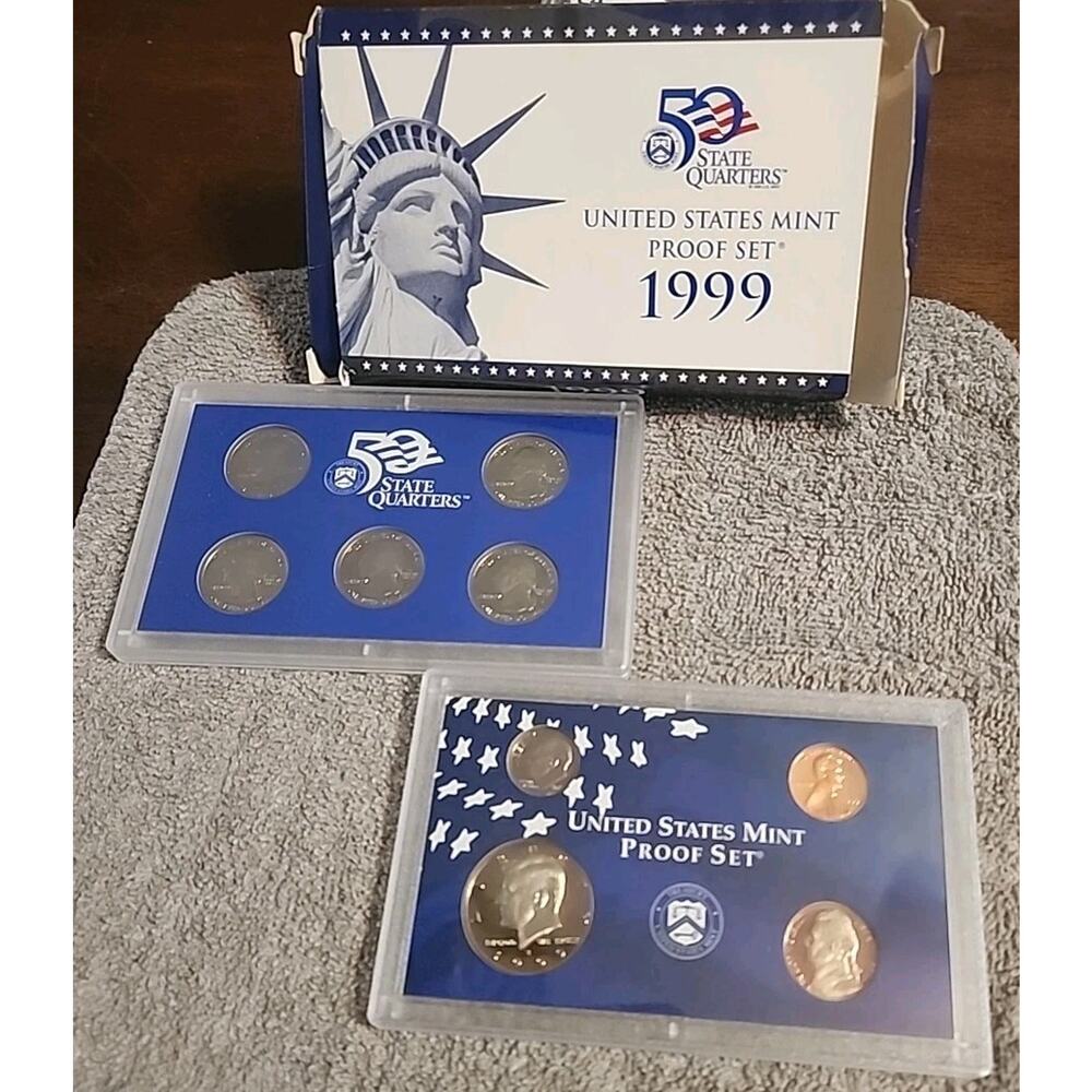 50 State Quarters United States Mint Proof Set 1999